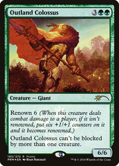 Outland Colossus - Blister Pack Promo