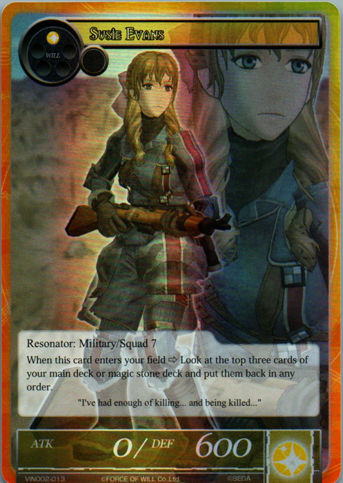 Susie Evans - VIN002-013 - SR