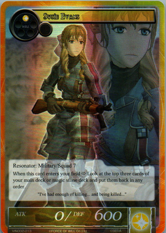 Susie Evans - VIN002-013 - SR