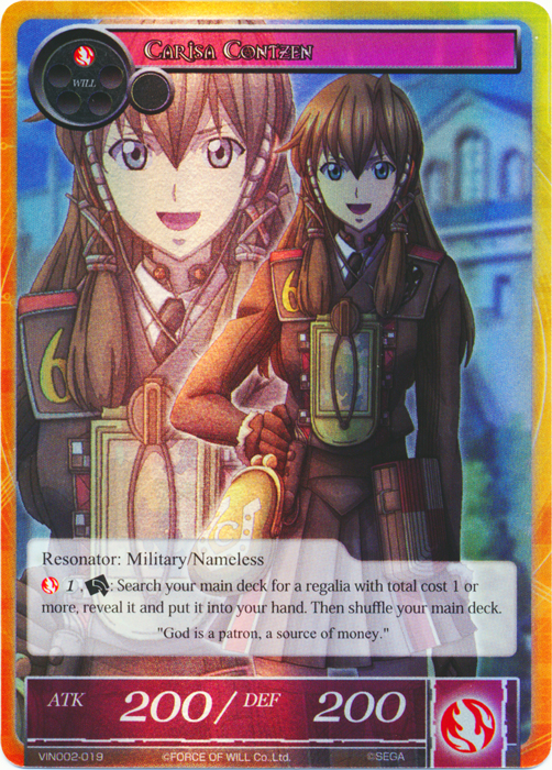 Carisa Contzen - VIN002-019 - SR