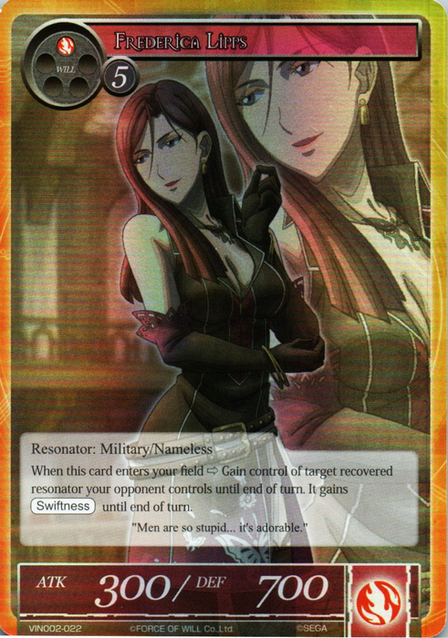 Frederica Lipps - VIN002-022 - SR