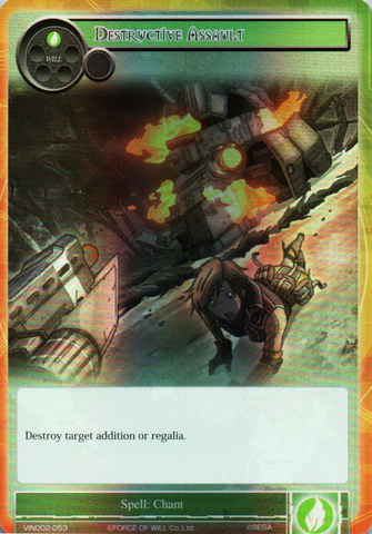 Destructive Assault - VIN002-053 - SR
