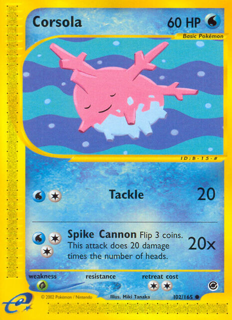 Corsola - 102/165 - Common