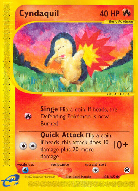 Cyndaquil - 104/165 - Common