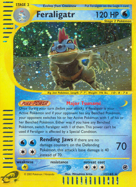 Pokemon Feraligatr 1st Edition Holo Neo Genesis on sale 4/111 TCG Rare Pre-owned Card