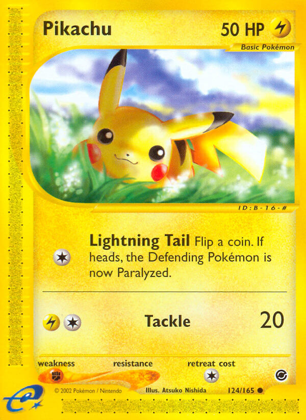 Pikachu - 124/165 - Common