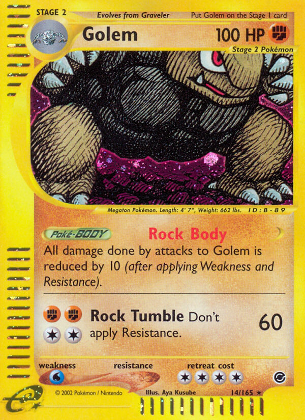 Golem - 14/165 - Holo Rare