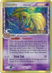 Ninetales Delta Species - 8/101 - Sneak Preview Promo ( EX Dragon Frontiers Stamp)