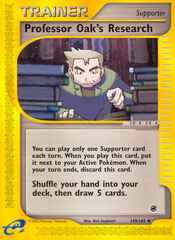 Professor Oak's Research - 149/165 - Uncommon