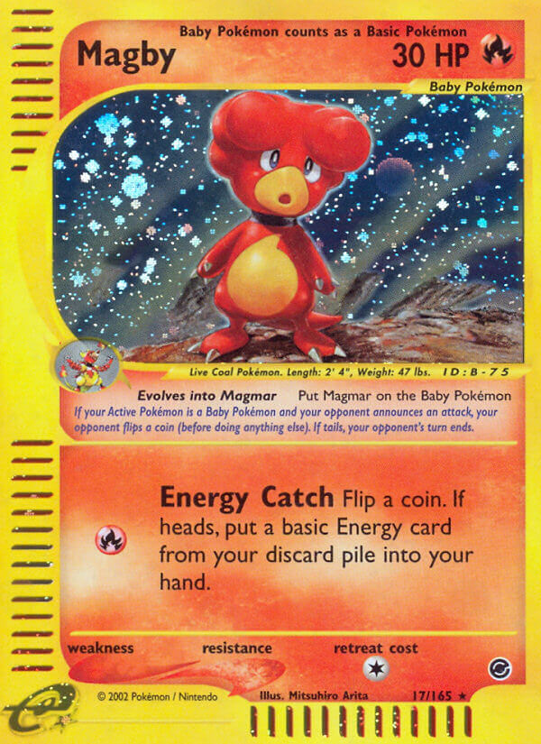 Magby - 17/165 - Holo Rare