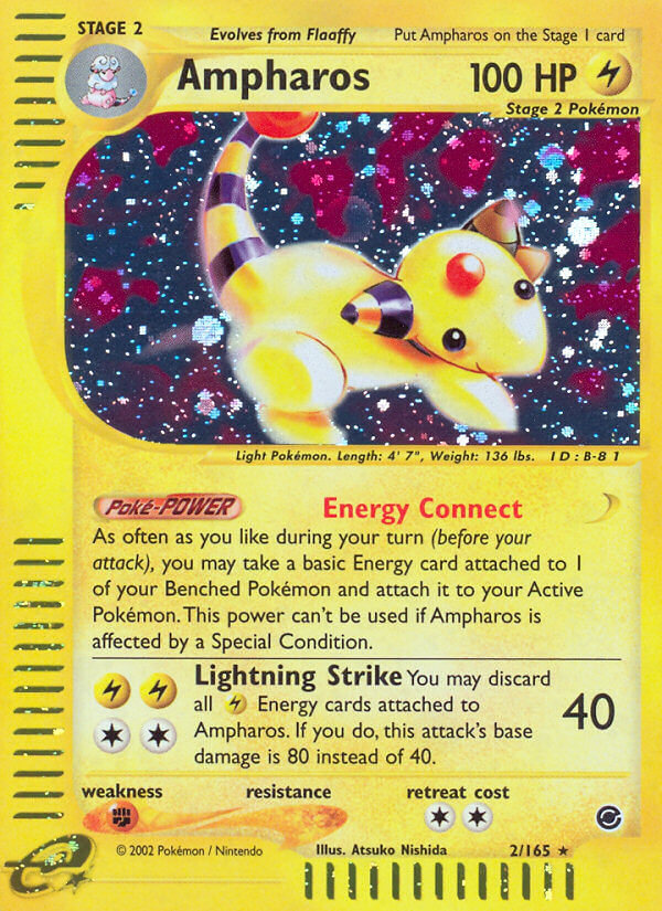 Ampharos - 2/165 - Holo Rare