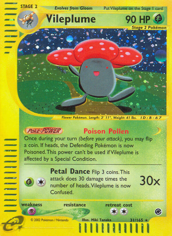 Vileplume - 31/165 - Holo Rare