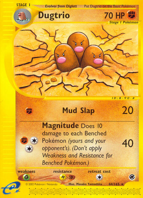 Dugtrio - 44/165 - Rare