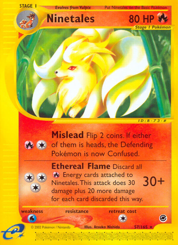 Ninetales - 57/165 - Rare