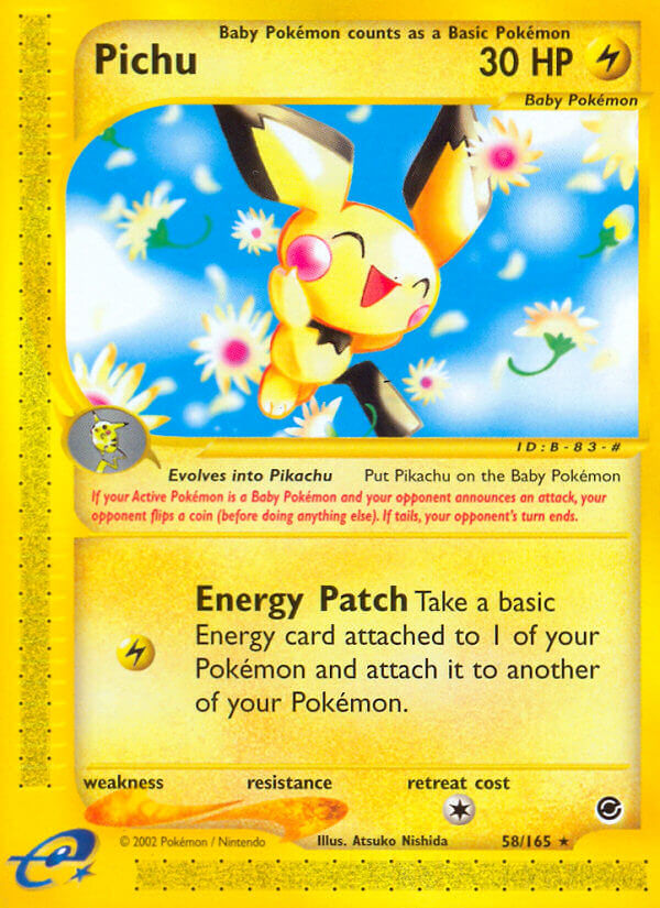 Pichu - 58/165 - Rare