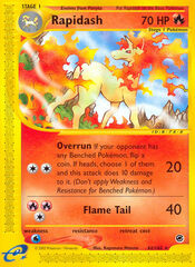 Rapidash - 62/165 - Rare