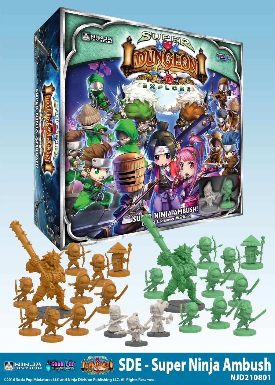 Super Ambush Deluxe Warband Board Game