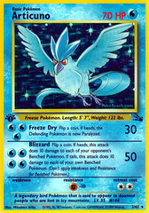 Articuno - 2/62 - Holo Rare - 1st Edition