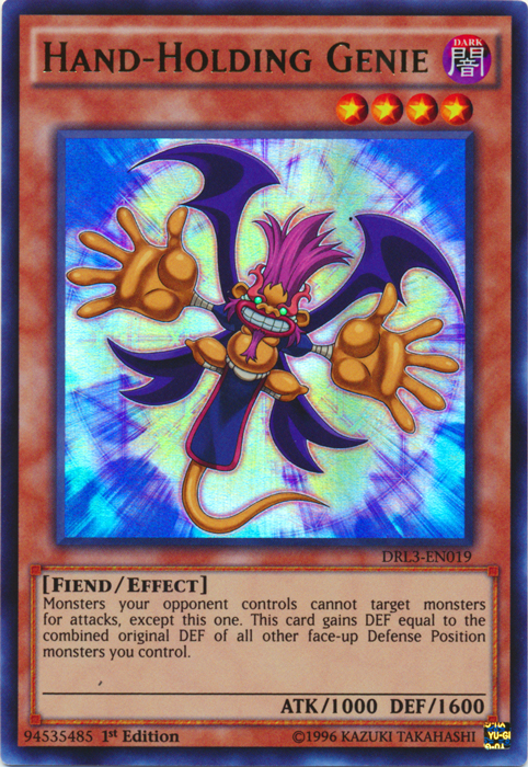 Genie a main - DRL3-EN019 - Ultra rare - 1ere edition // Dragons of Legend: Unleashed - DRL3