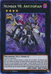 Number 98: Antitopian - DRL3-EN027 - Secret Rare - 1st Edition