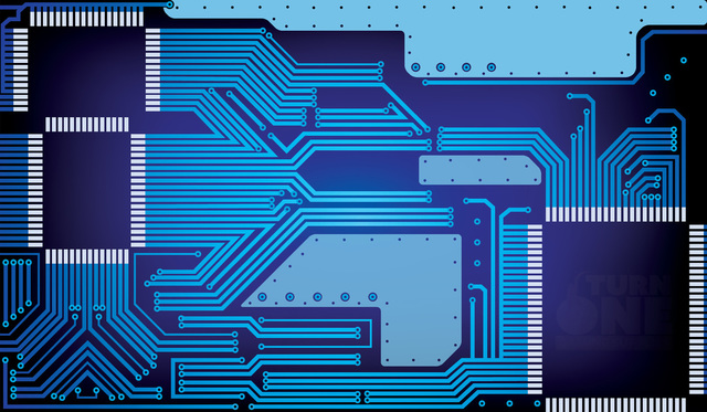 Turn One Gaming Supplies - Circuit Board Playmat
