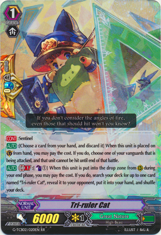 Tri-ruler Cat - G-TCB02/020EN - RR