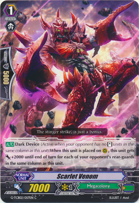 Scarlet Venom - G-TCB02/057EN - C