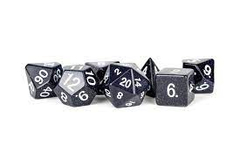 First Tier Gemstone Polyhedral Dice Set - Blue Sandstone