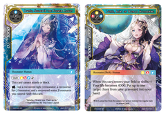 Lumia, Sealed in the Frozen Casket // Lumia, Saint of World Awakening - CFC-043 - SR - Textured Foil