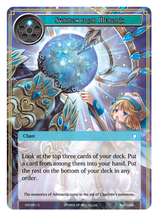 Summon From Memoria - CFC-051 - C