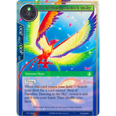 Bird of Paradise, Dancing in the Sky - CFC-052 - R - Textured Foil