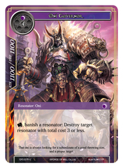 Oni Governor - CFC-075 - U