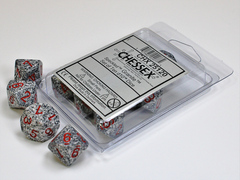 Granite Speckled - Ten Sided Die d10 Set (10) CHX 25120