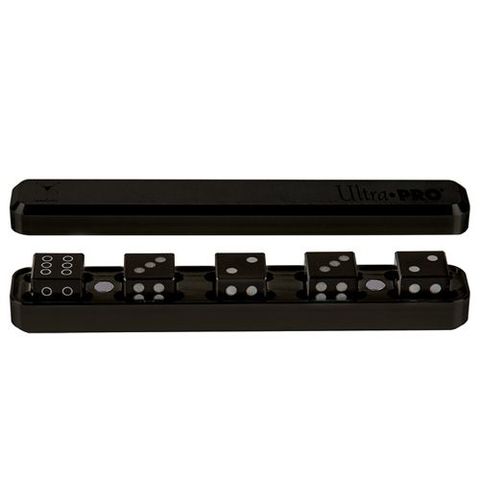 ULTRA PRO D6 GRAVITY DICE 5 PIECE SET - BLACK