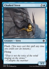 Cloaked Siren - Foil