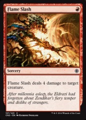 Flame Slash - Foil