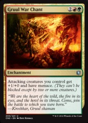 Gruul War Chant - Foil