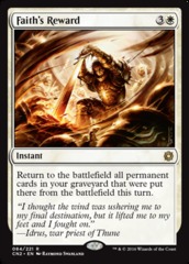 Faith's Reward - Foil