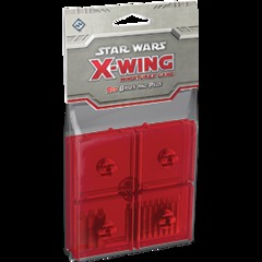 Star Wars X-Wing - Red Bases and Pegs