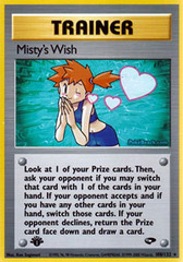 Misty's Wish - 108/132 - Rare - 1st Edition