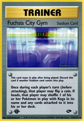 Fuchsia City Gym - 114/132 - Uncommon - 1st Edition