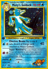 Misty's Golduck - 12/132 - Gym Challenge Holo Rare - 1st Edition