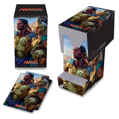 Ultra Pro - Commander 2016 PRO - 100+ Deck Box with Tray, Kynaios and Tiro of Meletis, for Magic