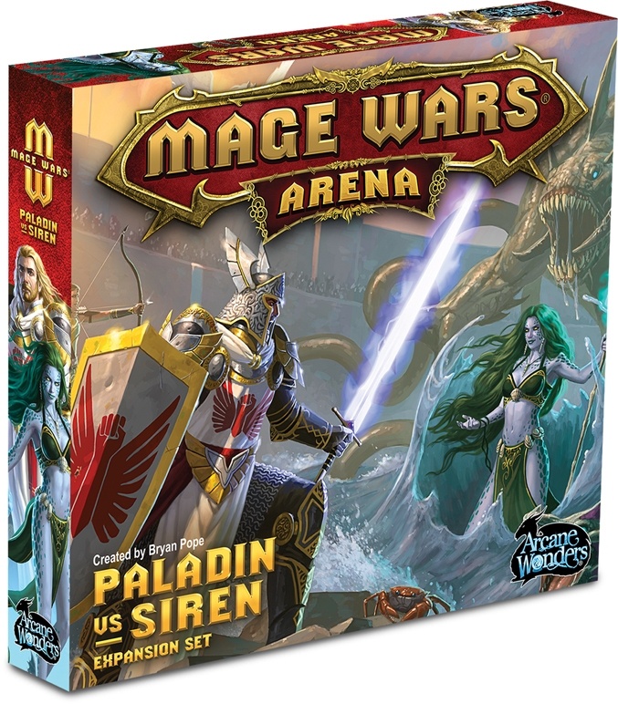 Mage Wars Arena: Paladin vs Siren