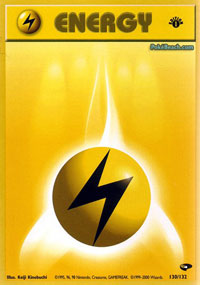 Lightning Energy - 130/132 - Common - 1st Edition