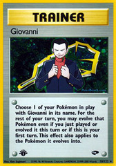 Giovanni - 18/132 - Holo Rare - 1st Edition