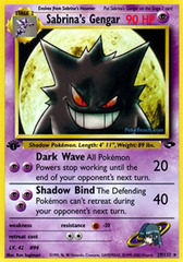 Sabrina's Gengar - 29/132 - Rare - 1st Edition