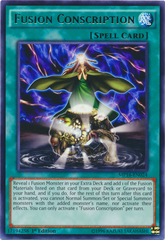 Fusion Conscription - MP16-EN024 - Rare - 1st Edition