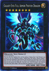 Galaxy-Eyes Full Armor Photon Dragon - MP16-EN044 - Super Rare - 1st Edition