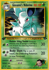 Giovanni's Nidorina - 44/132 - Uncommon - 1st Edition